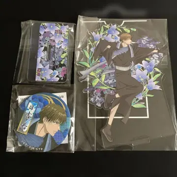 세가 럭키 쿠지 빅 아크릴 스탠드 캔뱃지 세트 효시 와카시