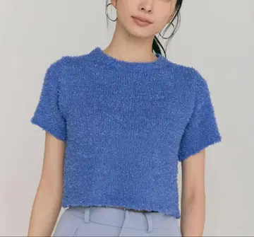 BLUE PALANG MOJA SHORT KNIT 티셔츠