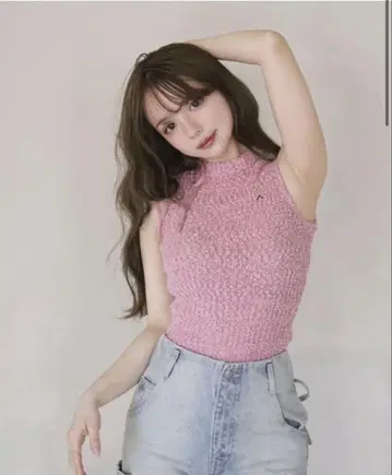 andmary lotta ribbon tops 새상품급