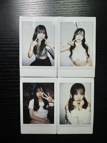 BAD IVY 히나피 폴라로이드 4 세트