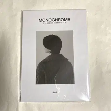 BTS MONOCHROME 엽서북 지민 JIMIN