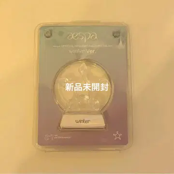 aespa 응원봉 엠블럼 윈터 미개봉 새상품 공식