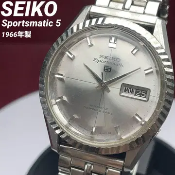 60년대 세이코 Sportsmatic 5 플루티드 베젤 일본제 손목시계