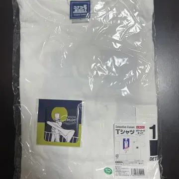 명탐정 코난 코난 탐정사 괴도 키드 T셔츠 캔뱃지 세트 판매