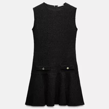 ZARA 숏 텍스처 원피스 M 사이즈