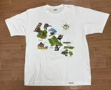 크리반 캣 T셔츠 90s crazyshirts 양면 프린트