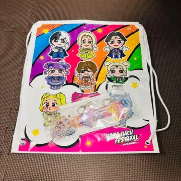 하라주쿠 페스티벌 아크릴 키링 x 파칭 블레스 x 쇼핑백 세트
