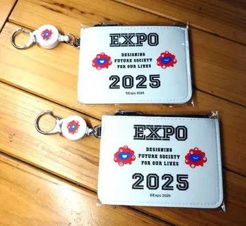 EXPO 2025 패스 케이스 키링 2개 세트