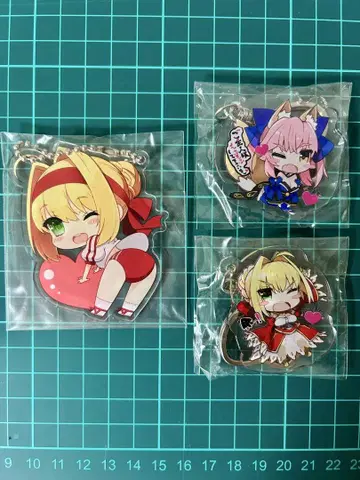 FGO 아크릴 키링 3세트