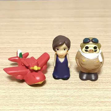 붉은 돼지 손가락 인형 3세트