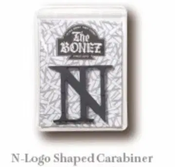THE BONEZ N-logo shaped carabiner/카라비너