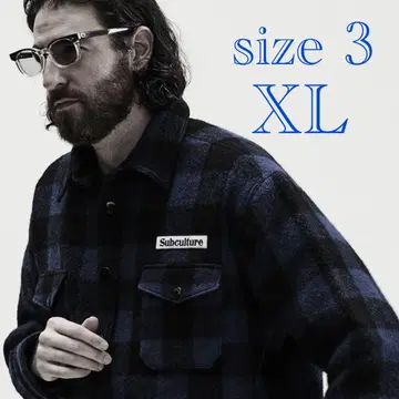 SC subculture 서브컬처 버팔로 체크 자켓