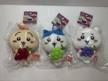 [야마나시 한정] 포도 지역 한정 치이카와, 토끼, 하치와레 3개 세트