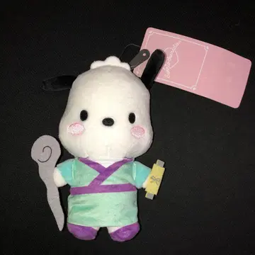 산리오 캐릭터즈 칠복신 마스코트 참 포차코 봉제인형 택 포함