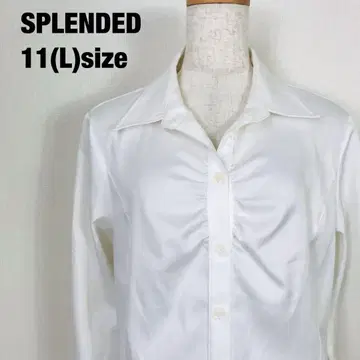 SPLENDED 스플렌디드 긴팔 셔츠 새상품급 화이트 H7