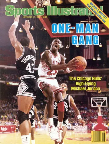 sports Illustrated 1986년 조던 표지