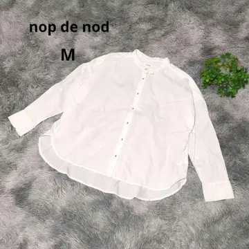 노드노드 nop de nod 긴팔 셔츠 [ M ] 화이트 여성용