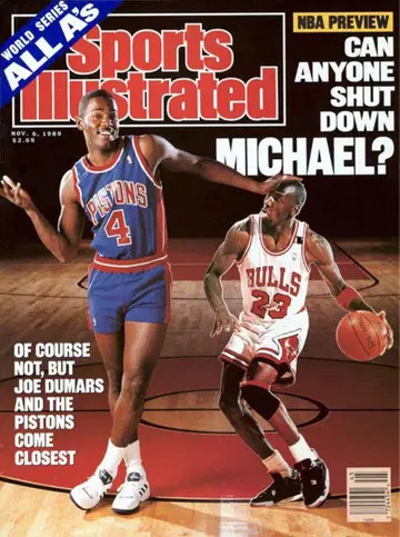 sports Illustrated 1989년 조던 표지