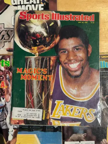 sports Illustrated 1980년 매직 존슨 표지