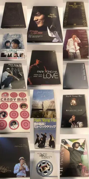Park Yong Ha (박용하) DVD 컬렉션