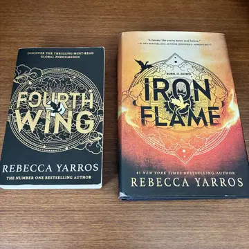 Fourth Wing & Iron Flame 세트