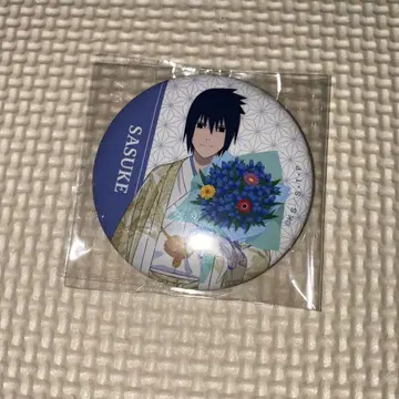 NARUTO 우치하 사스케 벌스데이 캔뱃지 나루토