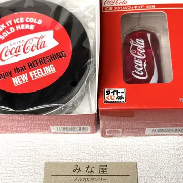 코카콜라 캔 케이스 아크릴 피규어 복권