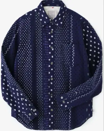 SOU SOU 다카시마 지지미 20/20 셔츠 / 아라레지마