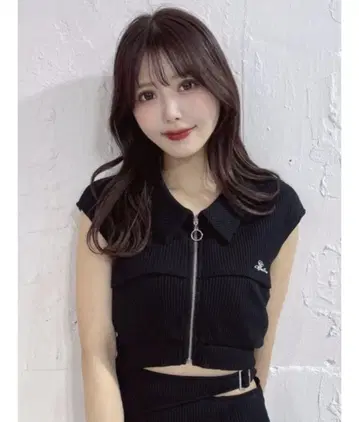 EATME 니트 스웨터 셔츠 칼라 리브 TOP