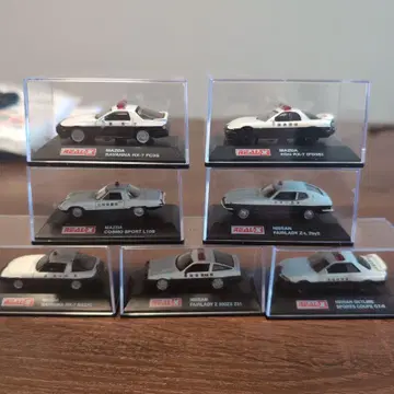 REAL-X 리얼-X 일본 경찰 7대 세트