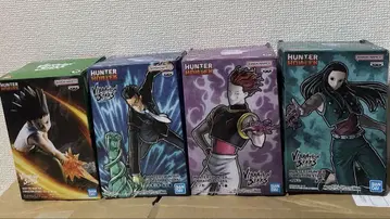 HUNTER x HUNTER 곤 레오리오 히소카 이르미 피규어