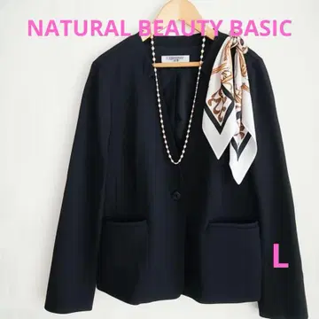 NATURAL BEAUTY BASIC 자켓 블랙 출퇴근 인기 아이템
