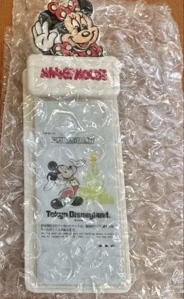 디즈니 40주년 미니어처 토이 미니 패스 케이스 복각판 시크릿