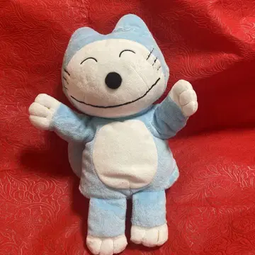 11마리 고양이 핸드 퍼펫 봉제 인형 블루