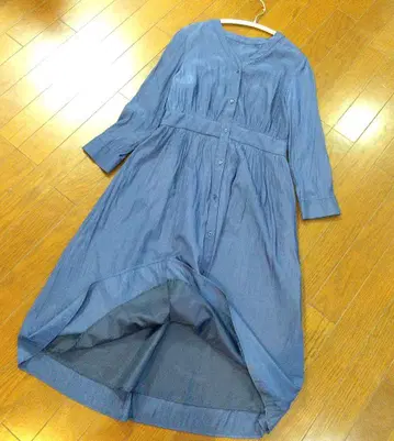 유나이티드 애로우즈 클로젯 스토리 네이비 원피스
