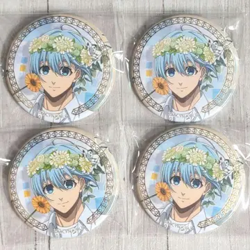 [블루 록] 효오리 요우 FlowerCrown 트레이딩 캔뱃지 4점