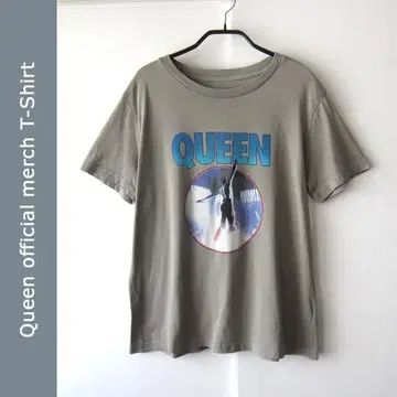 새상품급 GU Queen Oficial merch 티셔츠 그레이 L