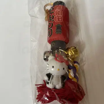 헬로키티 기시와다 한정 단지리 마츠리 키티 스트랩