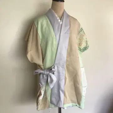 실크 섶 패치워크 디자인 반
