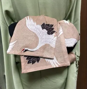 성인용 헤코오비, 학 패턴, 긴 길이