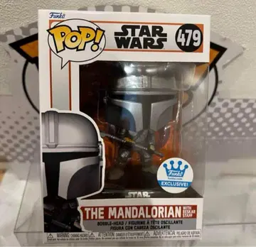 레어 FUNKO POP! 스타워즈 만달로리안 베스카 스태프 한정판