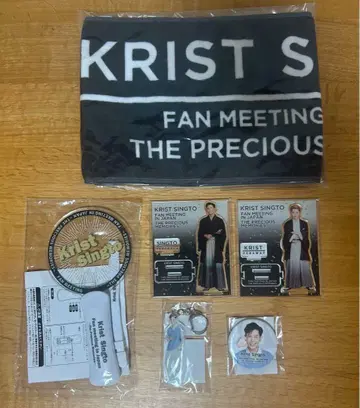 KristSingto Fan Meeting in Japan 굿즈 세트