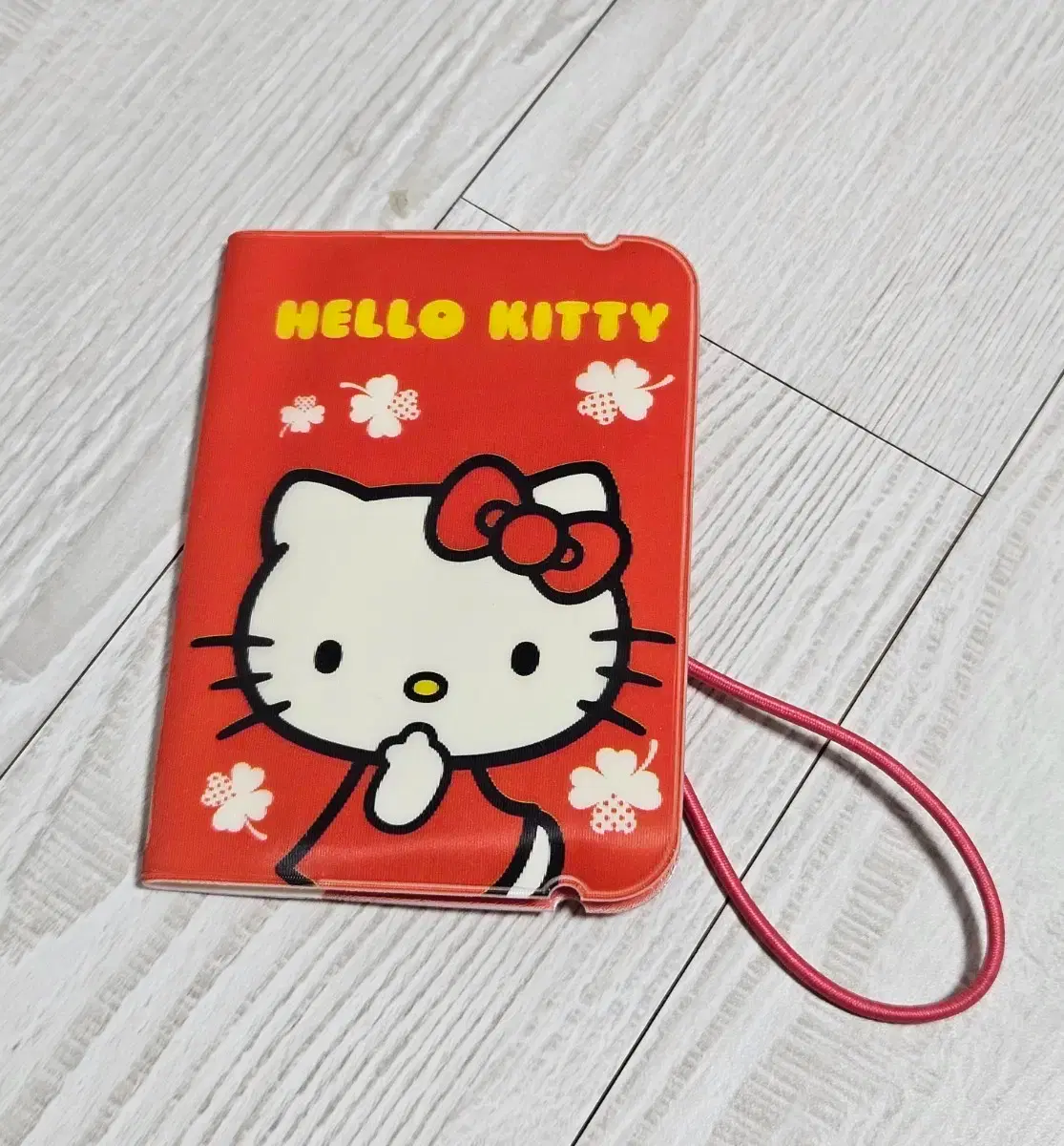 [Vintage] Hello Kitty Red Apple Vintage Card Wallet, Unused