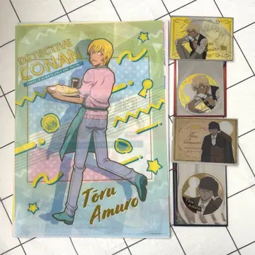 명탐정 코난 아무로 토오루 80's Art 클리어 파일 코나프라 풋쿠리카
