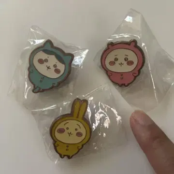 치이카와 파자마 3종류 핀 배지 치이카와 하치와레 토끼