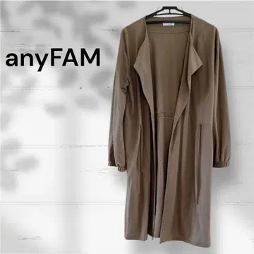 anyFAM 노카라 가디건 얇은 소재 겉옷 온워드 M사이즈