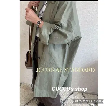 24SS 저널 스탠다드 하이 카운트 와이드 스텐카라 코트