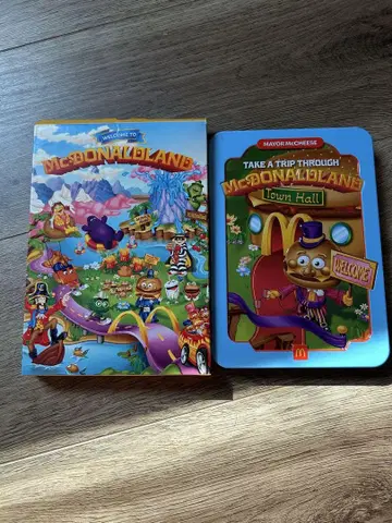 미국 한정 맥도날드랜드 메이어 맥치즈 해피밀 캔