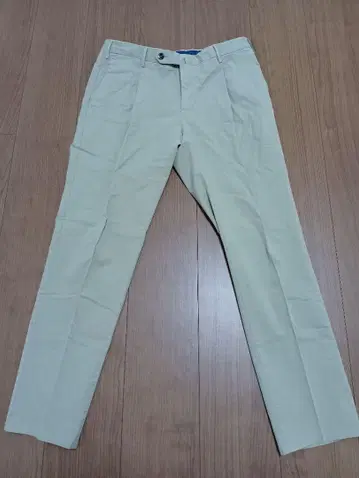 착용 1회 PT 토리노 EVO FIT 치노 팬츠 48 베이지