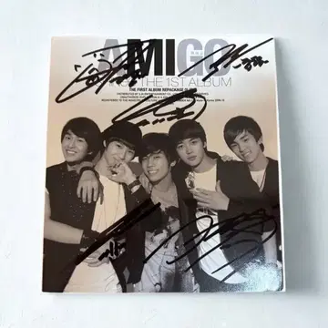 [ 초레어 친필 사인 ] SHINee [ AMIGO ] 1ST ALBUM